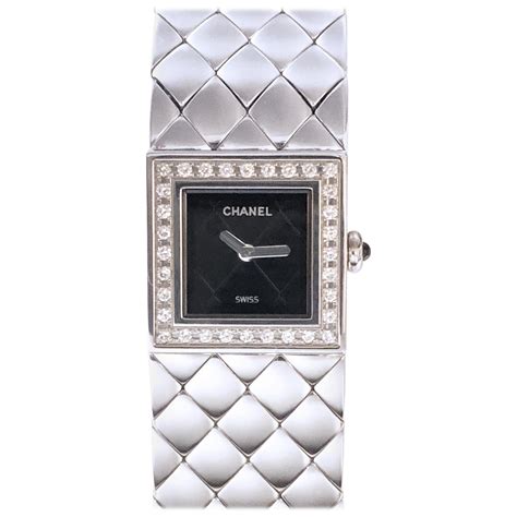 chanel ladies wrist watch paris|Chanel watch cost.